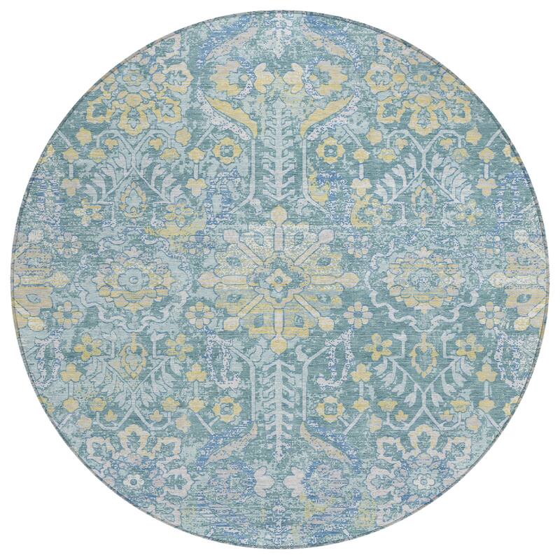 Machine Washable Indoor/ Outdoor Global Firestone Chantille Rug