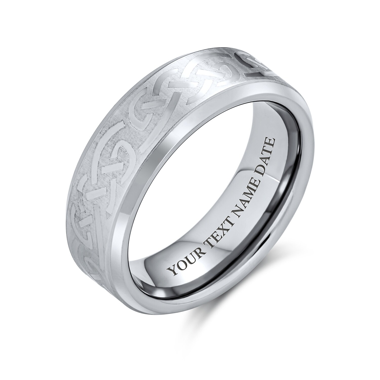 celtic love knot wedding rings