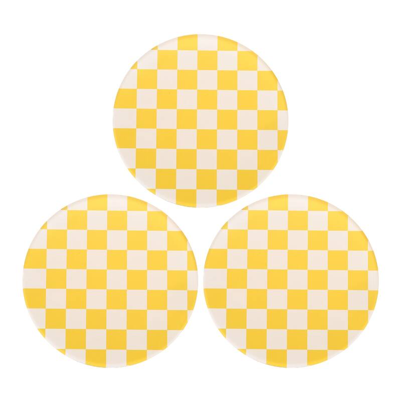 2pcs Acrylic Cup Coasters, Acrylic Drink Coaster Tabletop Mat