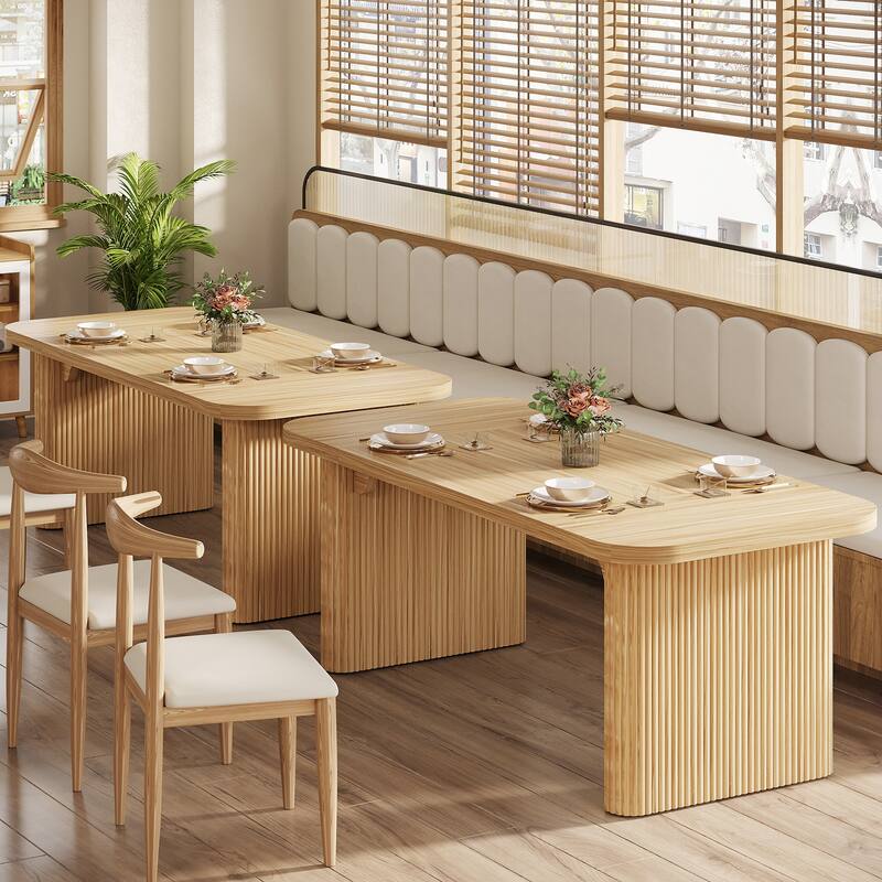 Wood Dining Table, Modern Kitchen Table, Dining Room Accent Table