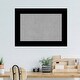 preview thumbnail 41 of 50, Amanti Art Basic Black Framed Magnetic Board