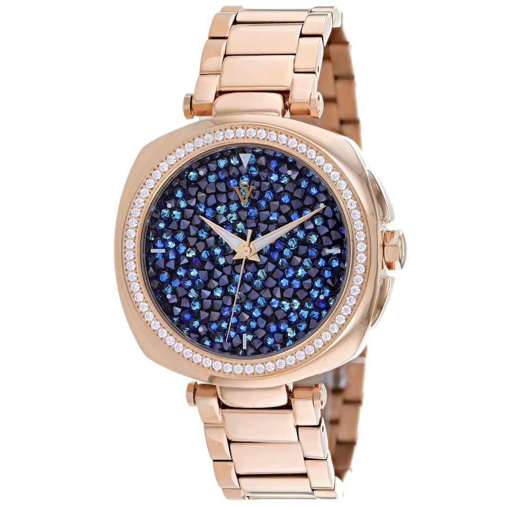 Christian Van Sant Women's Mirabella Blue Dial Watch - CV0492 - One Size