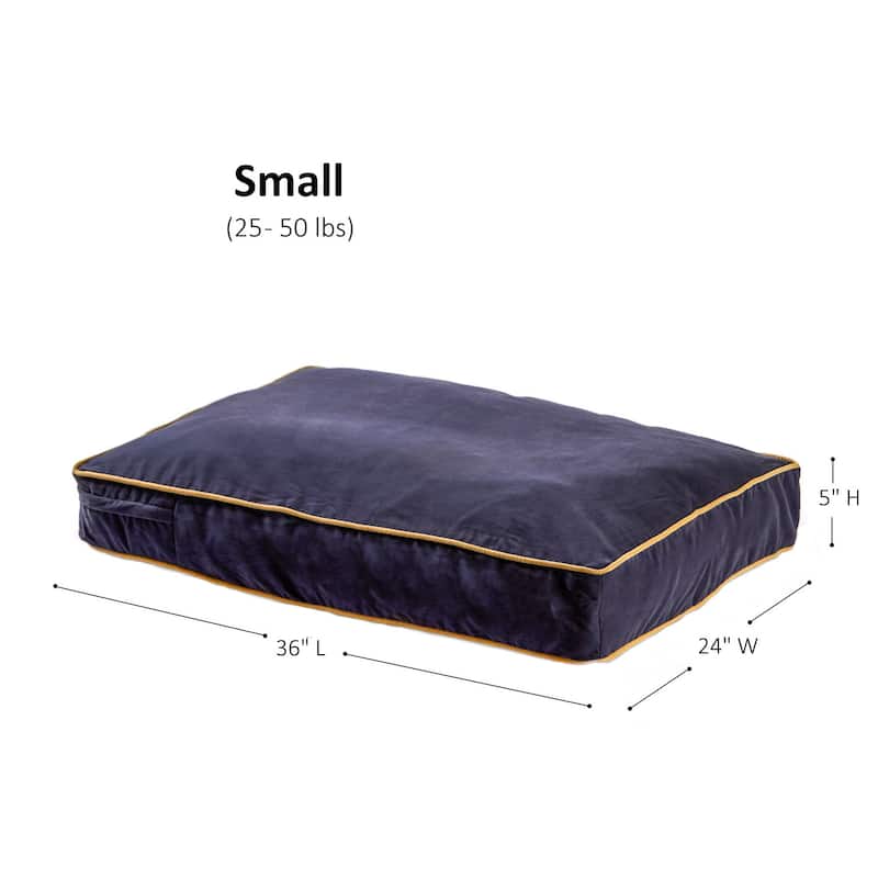 Happy Hounds Busby Denim Blue Dog Bed