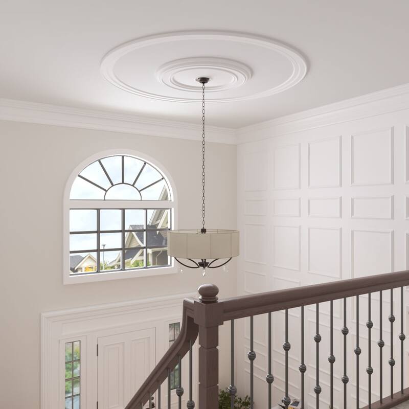 84 3/4"OD x 74 1/4"ID x 5 1/4"W x 1"P Milton Ceiling Ring