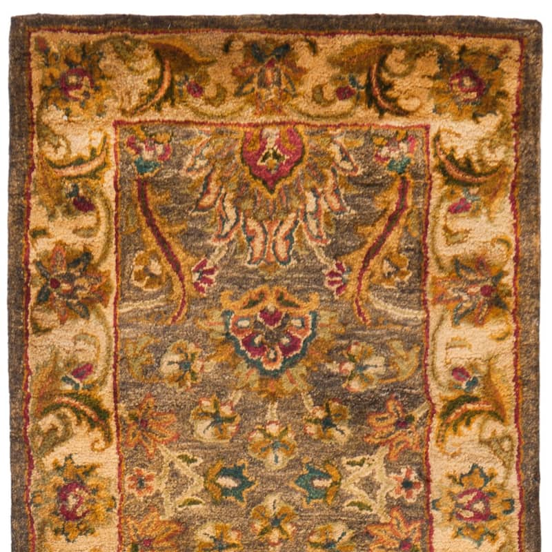 SAFAVIEH Handmade Golden Sato Racheal Traditional Oriental Wool Rug