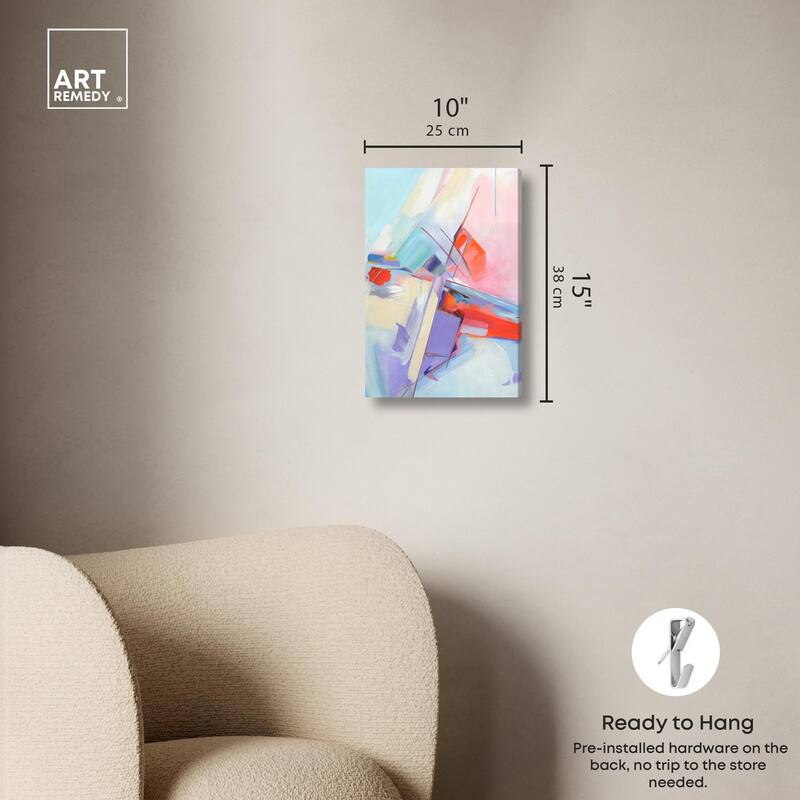 Give Joy II Canvas by Art Remedy, Gallery Wrapped
