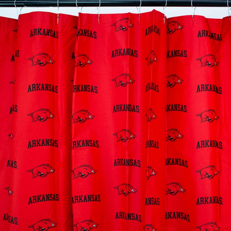 Auburn Tigers Printed Shower Curtain Cover - 70" x 72"