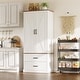 preview thumbnail 7 of 12, Kitchen Cabinet with Drawers and Door Cabinets, High Pantry Cabinets for Kitchen, Dining Room, Living Room - 28.9x15.2x64.6in