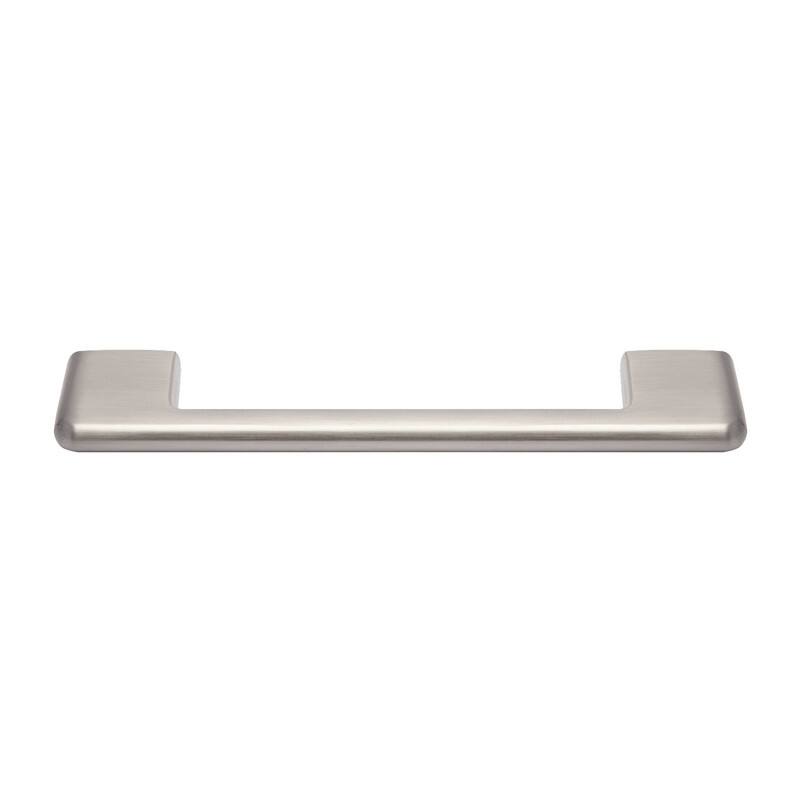 Utopia Alley Taylor Pull Handle-Brushed Nickel Drawer Drop Pull Handles, 5.0" Center to Center