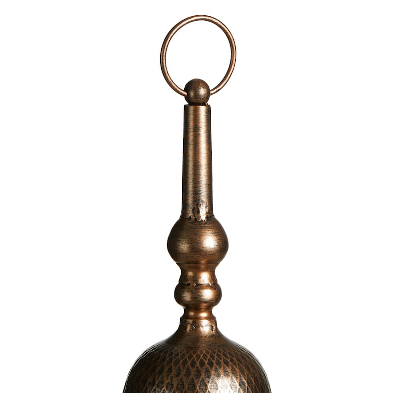 Glitzhome 24"H Bell Roof Decorative Outdoor Garden Birdhouse - 8.75''L X 8.75''W X 24.00''H