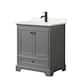 Option Dark Gray / Giotto Quartz Top / Matte Black