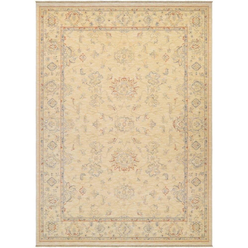 Couristan Elegance Alastair Tan-Multi Wool Rug
