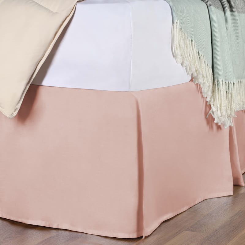 Superior 300 Thread Count Solid Combed Cotton Drop Bedskirt