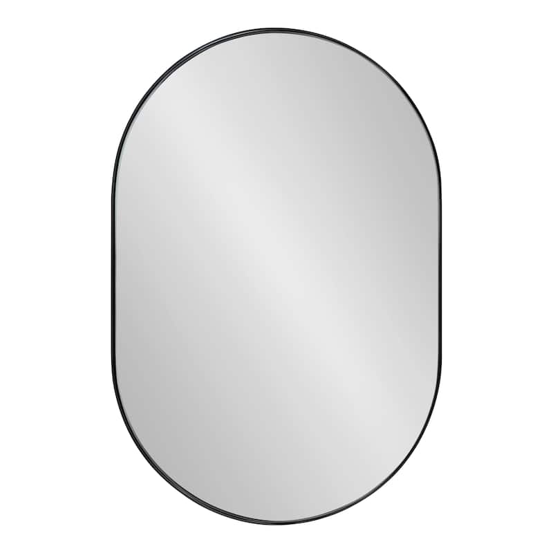 Kate and Laurel Rollo Capsule Framed Wall Mirror