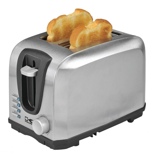 Kalorik 2 Slice Stainless Steel Toaster
