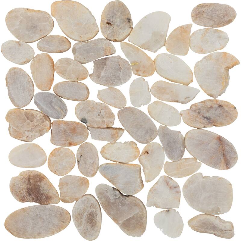 Daltile Decorative Accents Pebble Mosaic Tile (11 PC Per Carton) (10.78 SQFT Per Carton)