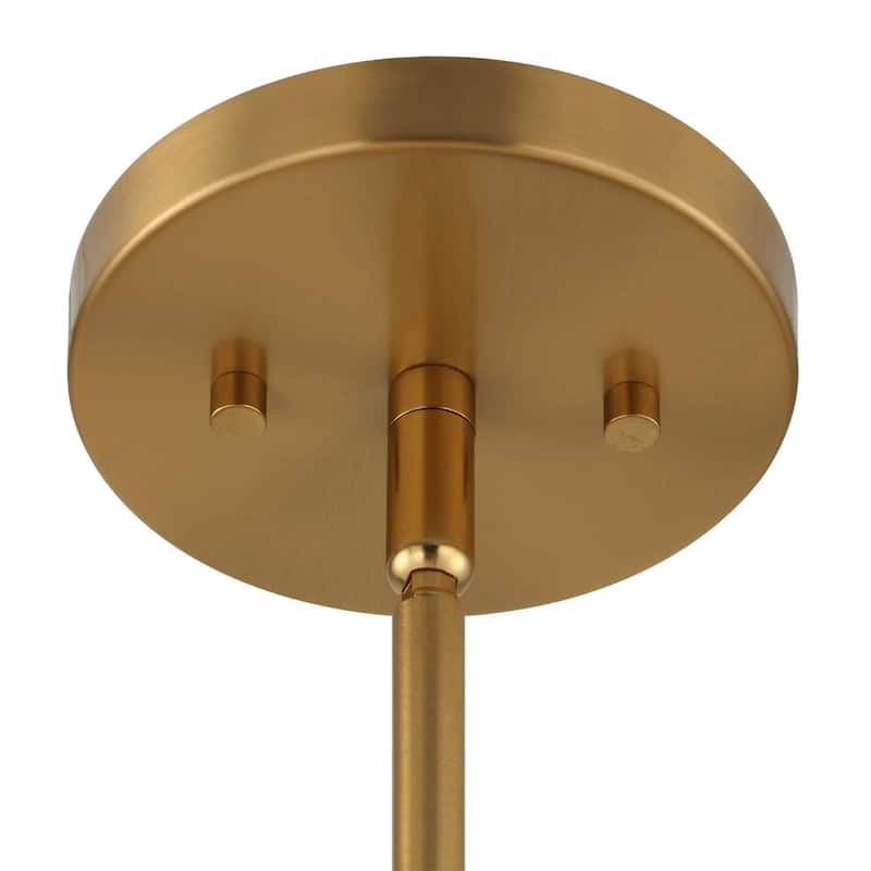 Uttermost Darby 1 Light Architectural Oval Pendant - 14"W x 14"D x 21.75"H