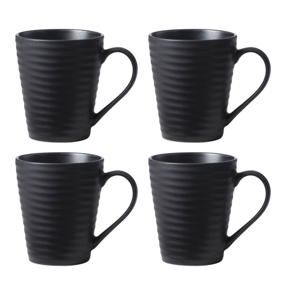 https://ak1.ostkcdn.com/images/products/is/images/direct/f073fe43341948a5874df079a057d81b494420f0/Ridge-Black-Mugs%2C-Set-Of-4.jpg