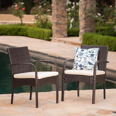 Outdoor Patio Chairs Set of 2 with Cushion for Multiple Scenarios Lounge Chairs