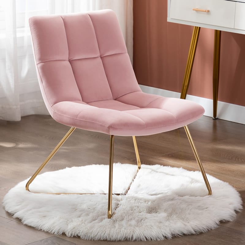 Retro 22” Width Leisure Lounge Vanity Accent Chair