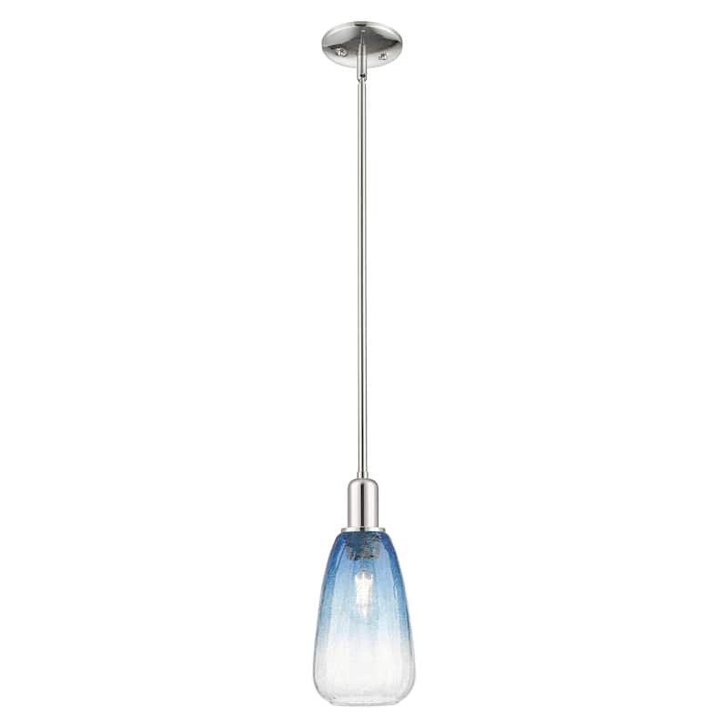 Innovations Lighting Downtown Urban - Brookhaven Almond - 1 Light 6" Stem Hung Mini Pendant