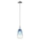 Option Polished Nickel / Sapphire Blue Shade