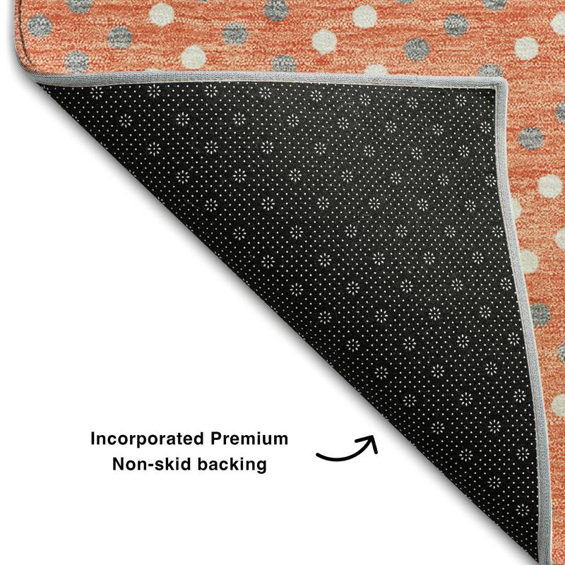 Premium Washable Super Soft Modern Confetti Mayfield Rug