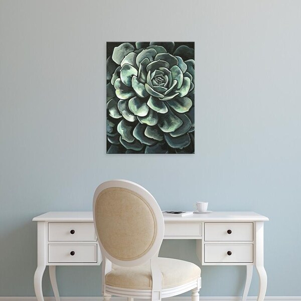 Easy Art Prints Megan Meagher's 'Printed Lunar Succulent II' Premium Canvas Art