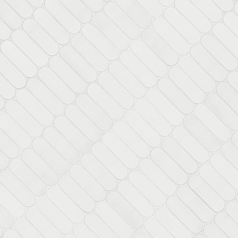 Ackland AKM-G-12X12ELG-CA 12" x 12" Glass Geometric Floor and Wall
