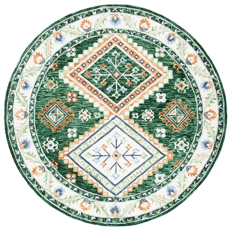 SAFAVIEH Handmade Aspen Olof Boho Tribal Wool Rug