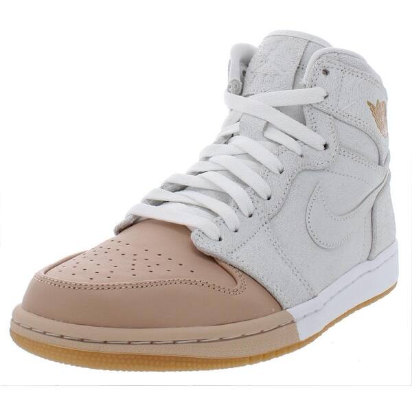 Shop Jordan Womens Air Jordan 1 Retro Hi Premium Basketball Shoes