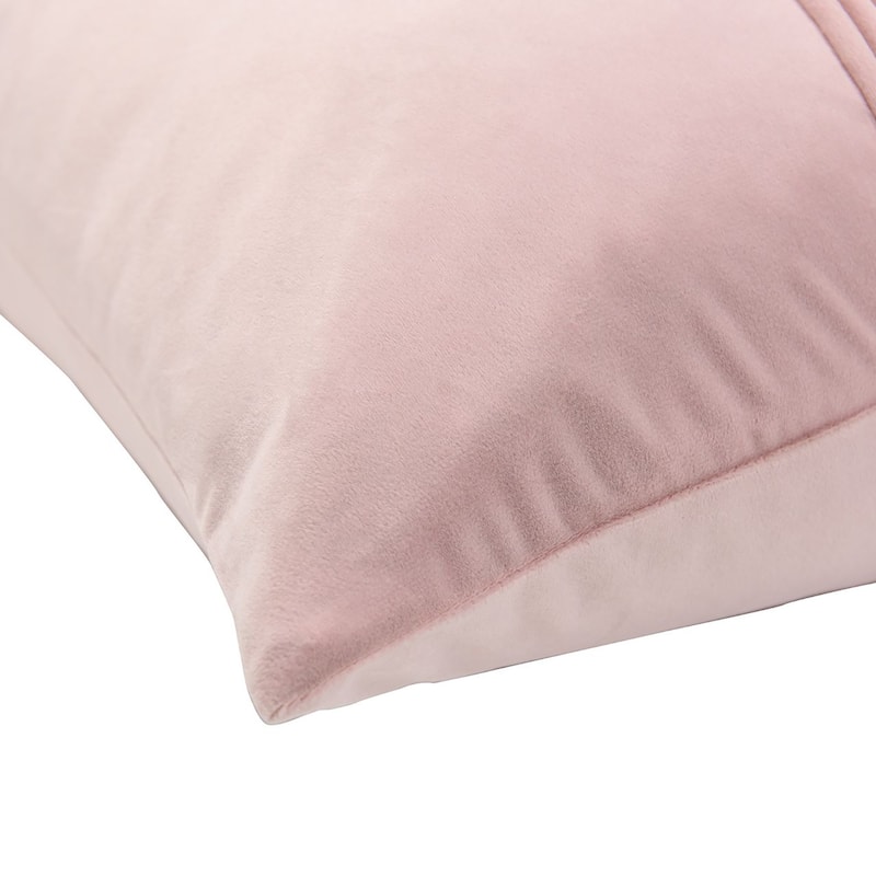 StyleCraft Dann Foley - Tuxedo - Velvet Tux Pleat Pillow