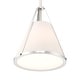 preview thumbnail 5 of 5, Fulton 1 Light Polished Nickel Pendant