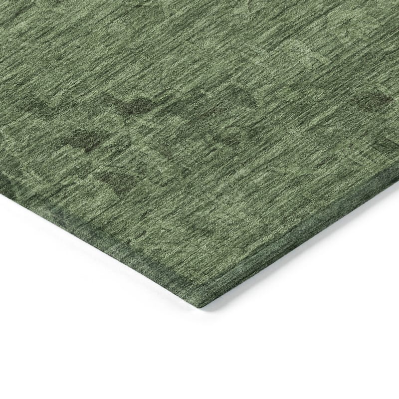 HomeRoots Floral Traditional Rectangle Outdoor Rug