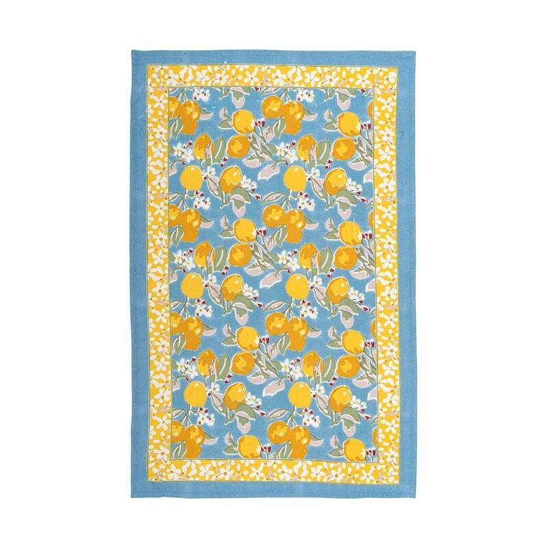 Couleur Nature Citron Tea Towels - Set of 3 - 20" x 30"