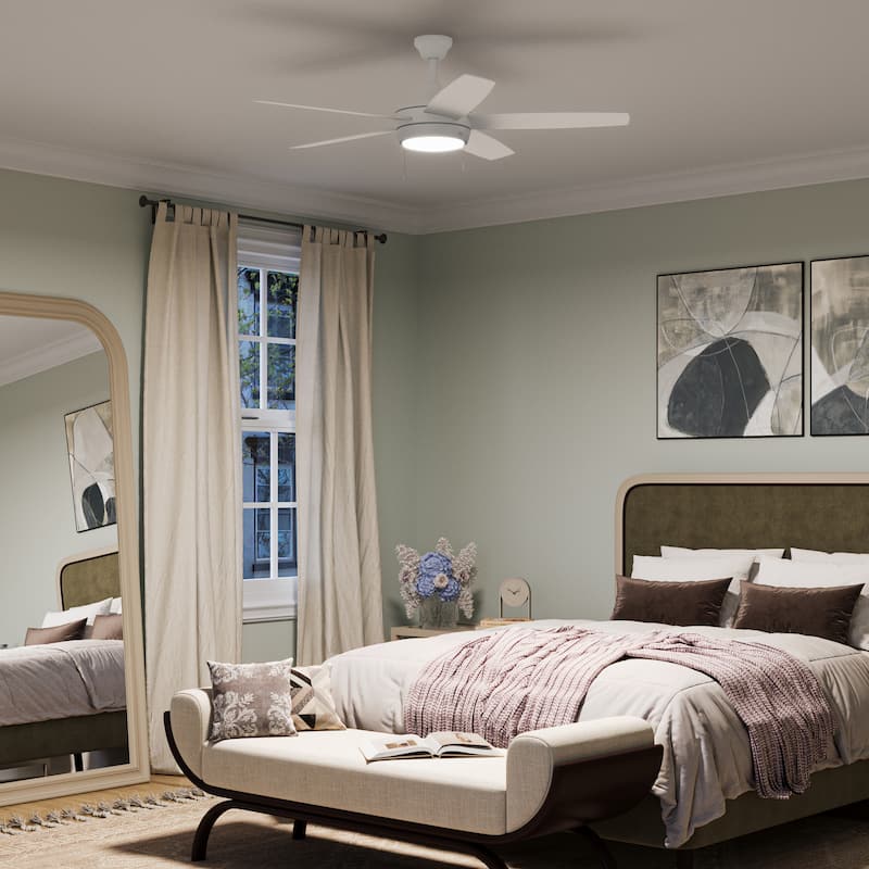 Nolyn Modern LED Ceiling Fan with Blades