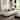 Modern Gray Cotton Upholstered Tufted Sofa