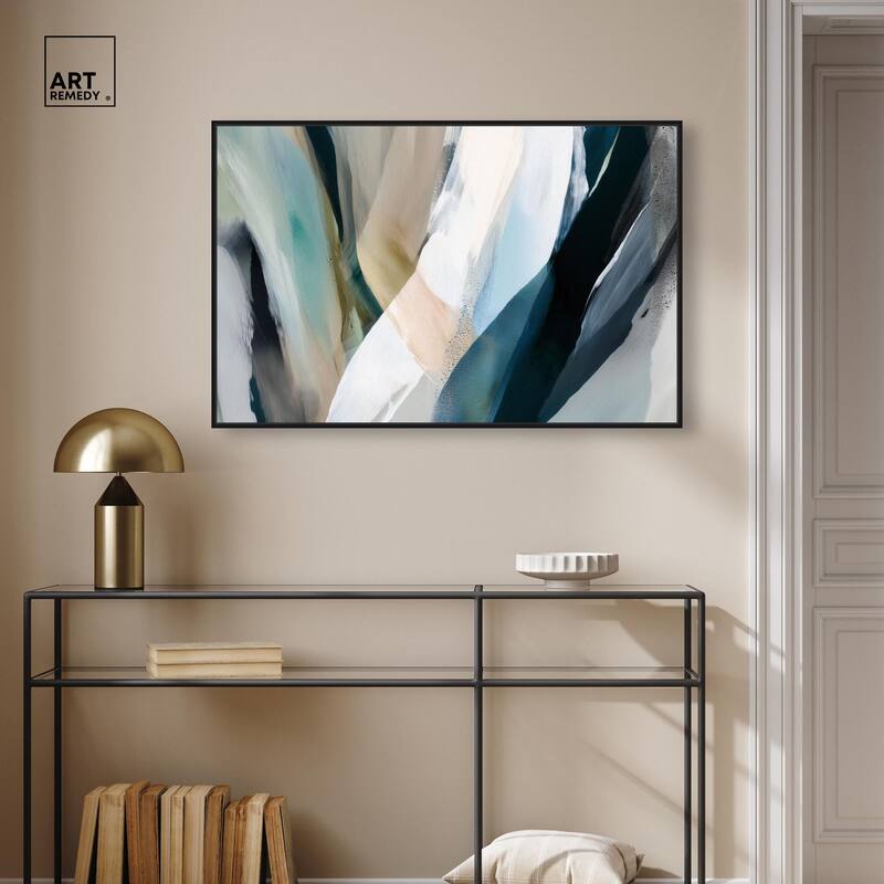 Sweeping Forms II Canvas by Art Remedy