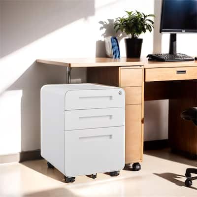Mobile File Cabinet Under Desk Office,Versatile Storage Cabinet