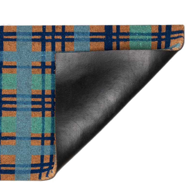 Liora Manne Natura Plaid Outdoor Mat
