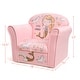 preview thumbnail 10 of 8, Gymax Kids Mermaid Sofa Children Armrest Couch Upholstered Chair - See Details