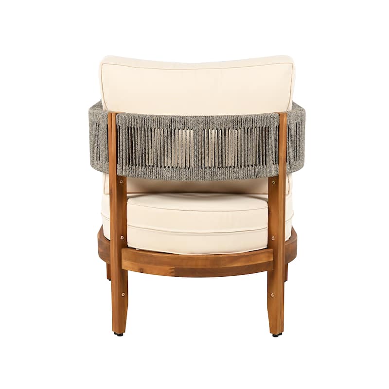 Christopher Knight Home - Linwood Acacia Wood Outdoor Tub Chair