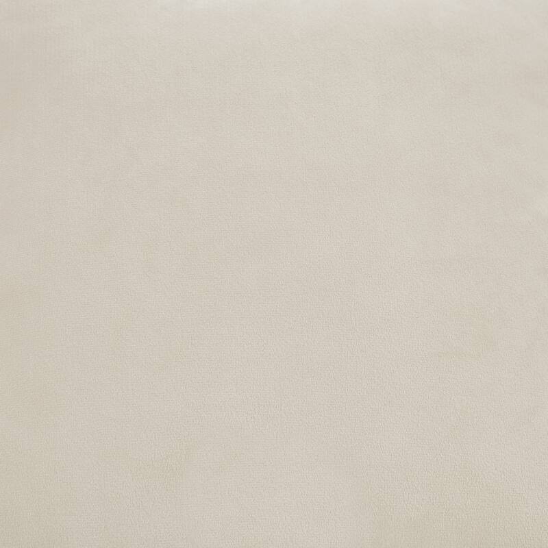 Velvet Loveseat Sofa with Storage, Comfy Upholstered Deep Seat Sofa, 2-Seater Sofa with Nailhead Trim & 6 Throw Pillows