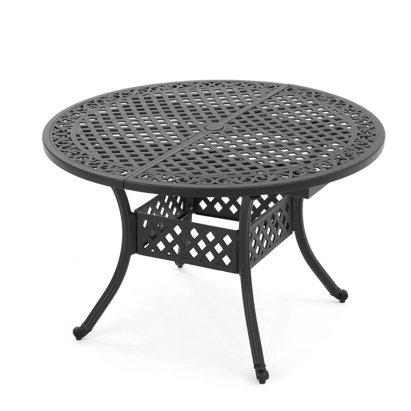 Outdoor Expandable Aluminum Dining Table