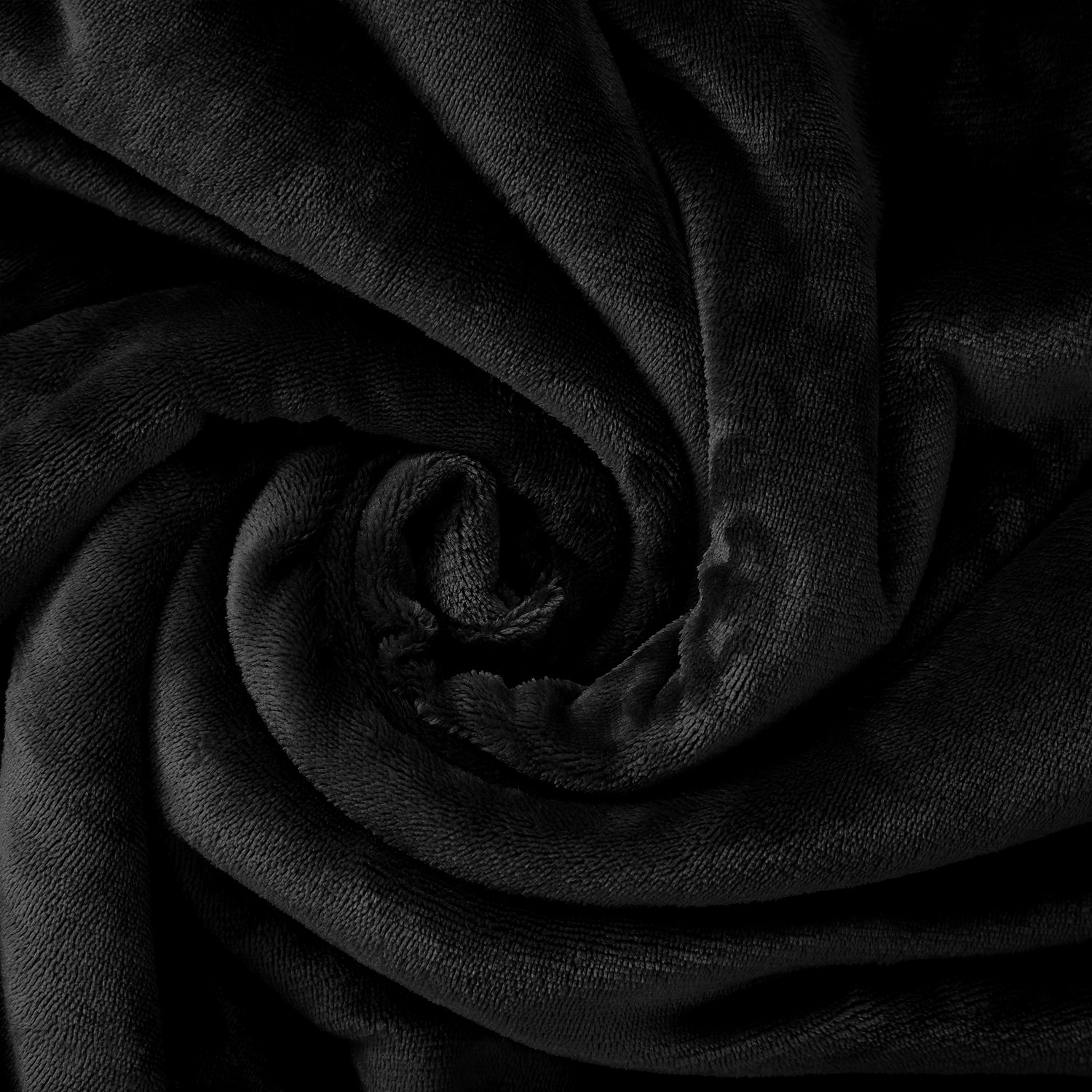 Sherpa Fleece Throw Blanket Reversible Plush Bed Blanket Navy