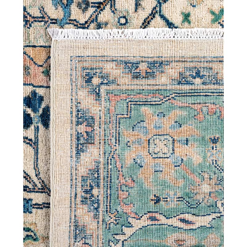 Serapi One-of-a-Kind Hand-Knotted Area Rug - Ivory - 8' 2" x 9' 10"