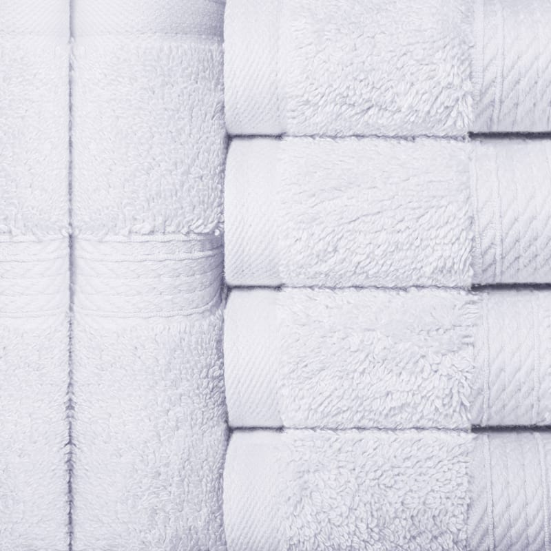 Superior Egyptian Cotton Pile Heavyweight Face Towel Set of 6