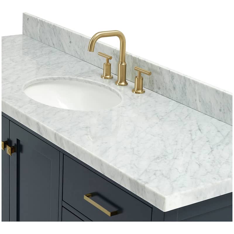 Ariel A067SCWOVO Cambridge 67" Free Standing Single Oval Basin Vanity