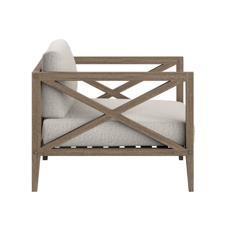 Northlake Outdoor Patio Teak Armchair