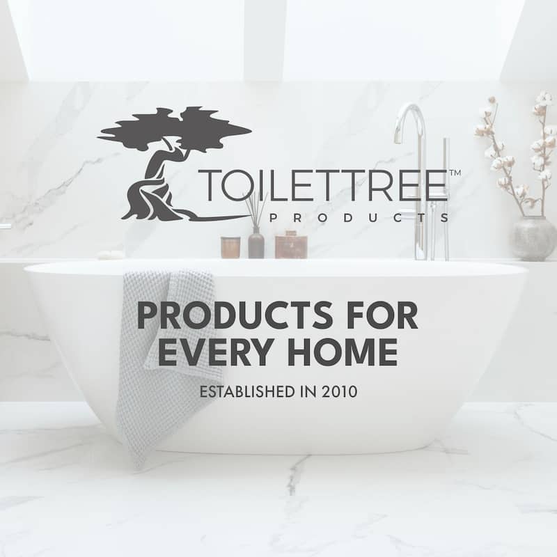 ToiletTree Products Natural Bamboo Deluxe Shower Floor and Bath Mat - Bathroom Mat for Bathtub, Handheld Bamboo Bathmat